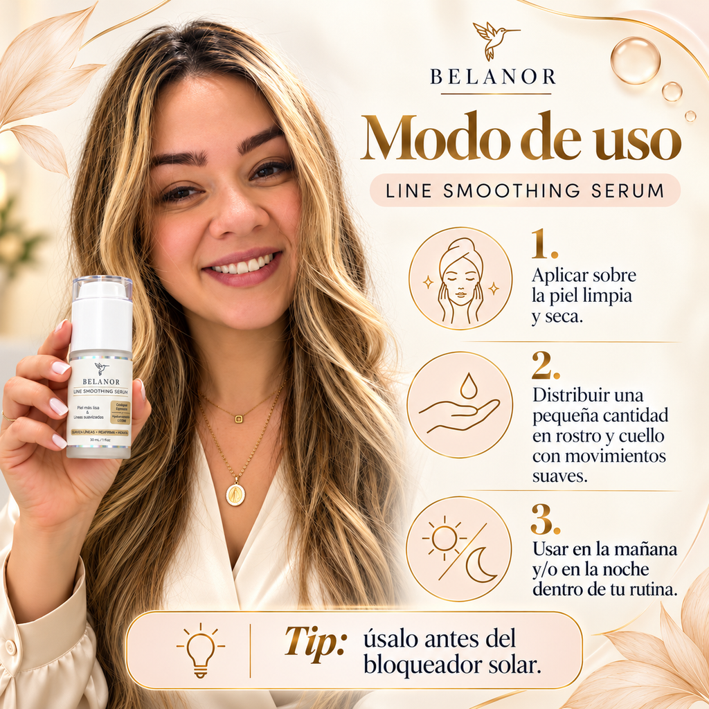 Serum suavizante de líneas - Line Smoothing Serum