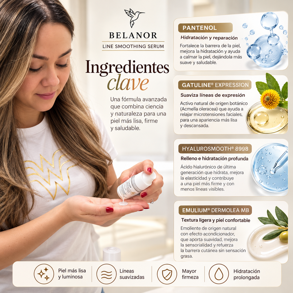 Serum suavizante de líneas - Line Smoothing Serum